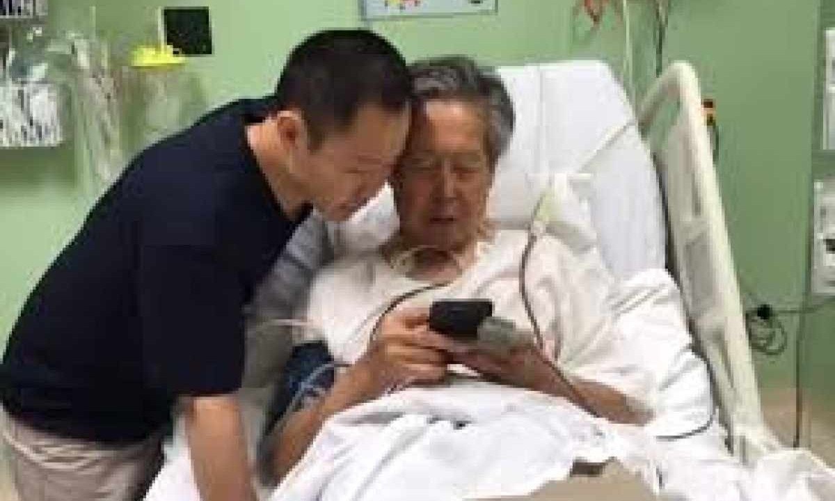 O ex-presidente peruano Alberto Fujimori, de 85 anos, revelou que foi detectado um tumor maligno em sua língua -  (crédito: Redes Sociais/Divulgação)