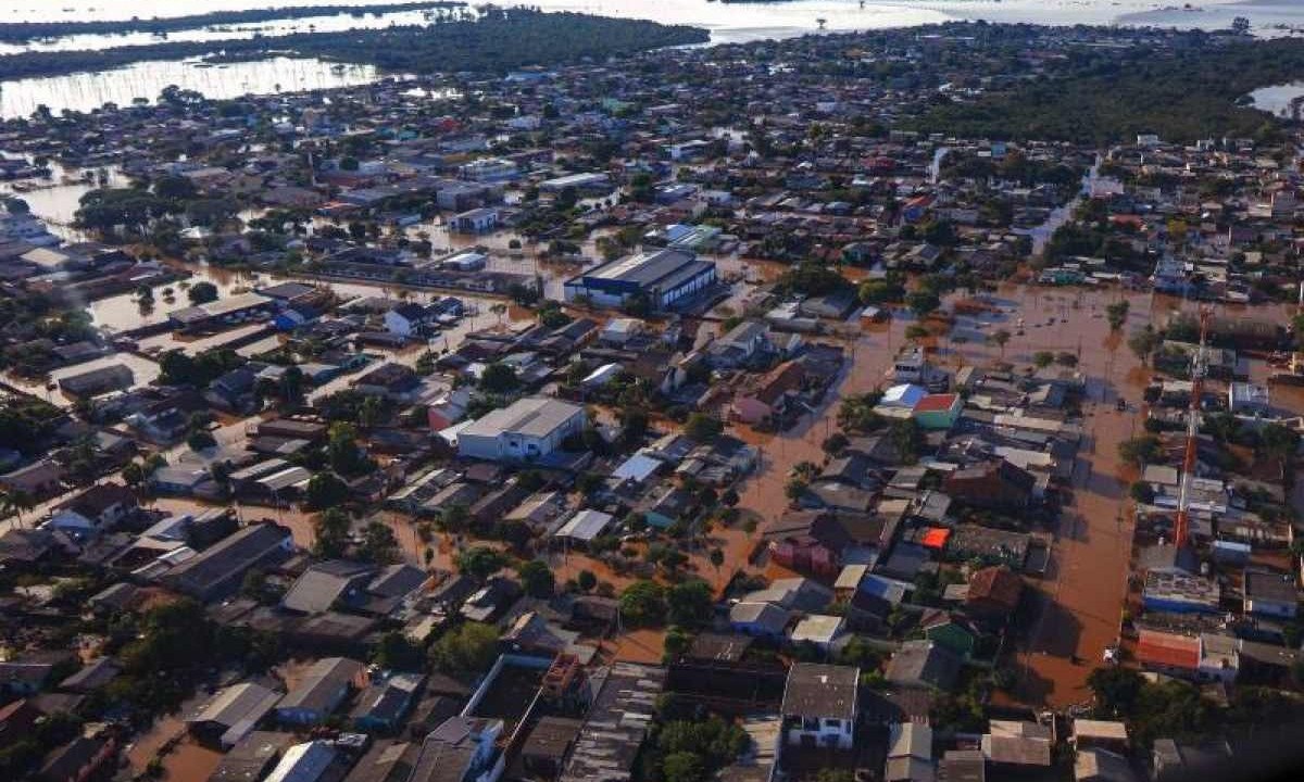 Levantamento mostrou que milhares de residências foram alagadas pela enchente histórica no Rio Grande do Sul -  (crédito: Mauricio Tonetto / Secom)