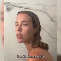 Juliana Didone pede desculpas por vídeo sobre chuvas no Rio Grande do Sul - Reprodução/Redes sociais