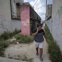 A vida sem praia de um bairro de trabalhadores em Cancún -  Carl de Souza/AFP