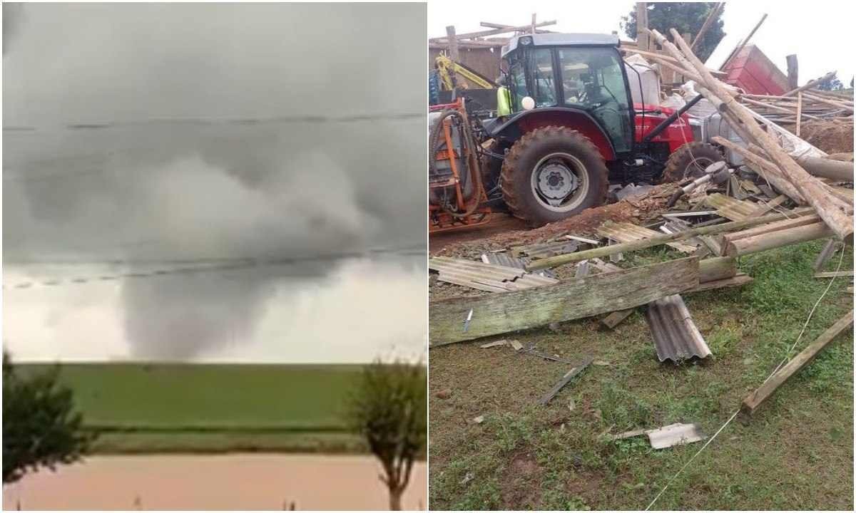 Vídeos: tornado atinge cidade do Rio Grande do Sul neste sábado (11/5)