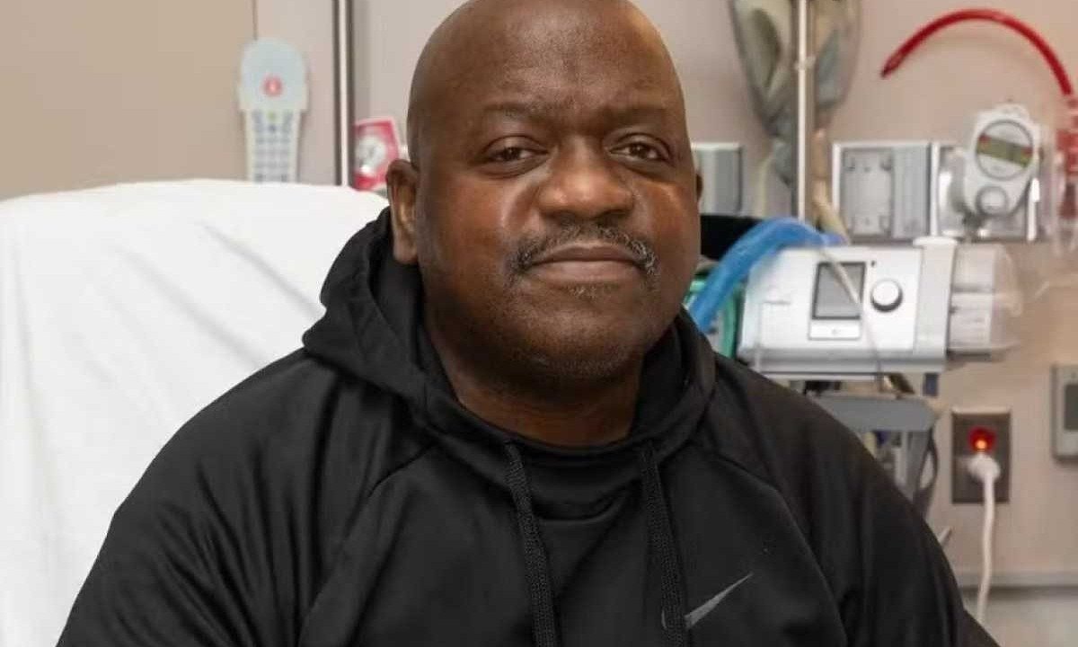 Rick Slayman, primeiro paciente a receber transplante de rim de porco geneticamente modificado -  (crédito: Hospital Geral de Massachusetts)
