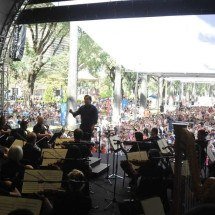 Filarmônica e Sinfônica celebram as mães em concertos em espaços públicos - Alexandre Guzanshe/EM/D.A. PRESS