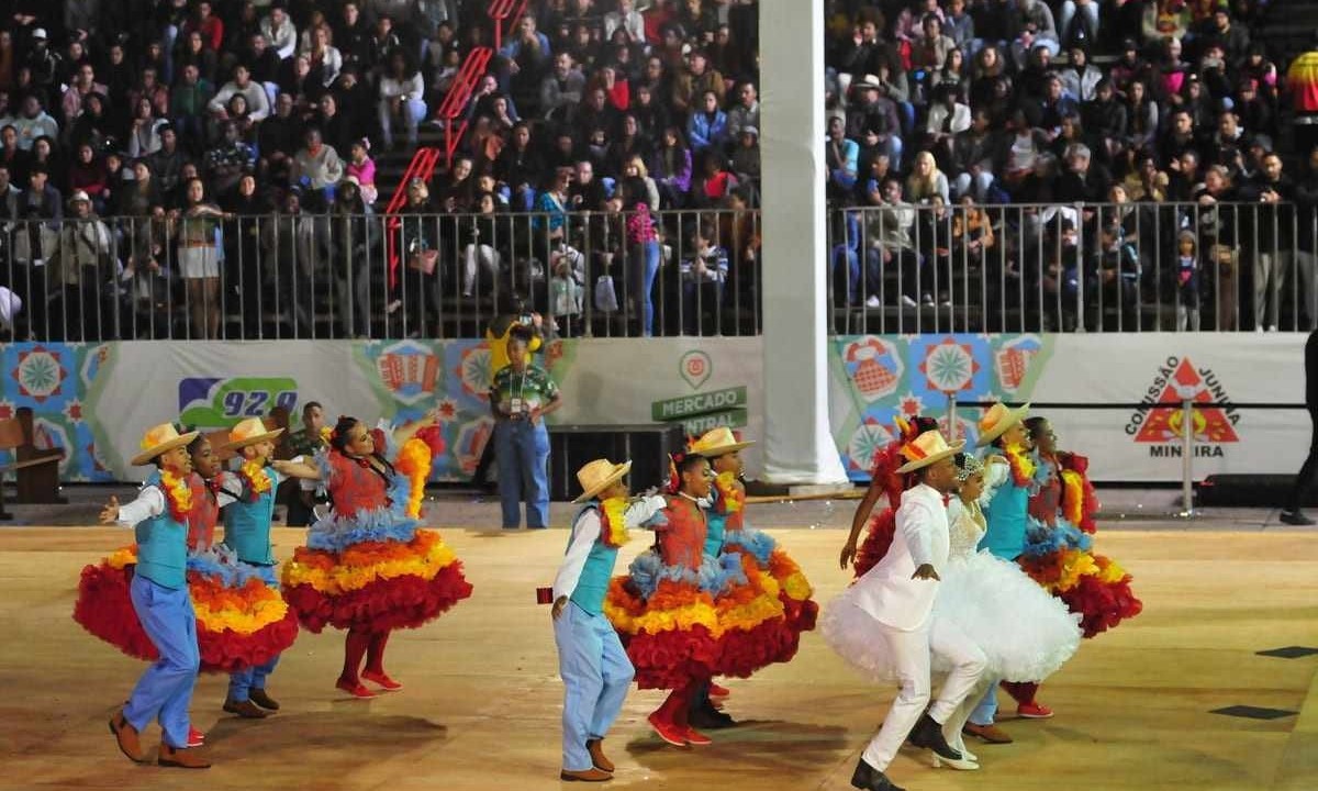 O Arraial de Belo Horizonte já foi considerado pelo Ministério do Turismo e pela Embratur como um dos cinco maiores destinos turísticos no período junino -  (crédito: Marcos Vieira/EM/D.A Press)