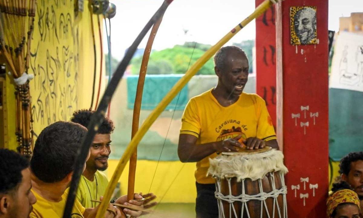 Mestre Primo - Edson Moreira da Silva, 60 anos  -  (crédito: Leandro Couri/EM/DAPRESS)