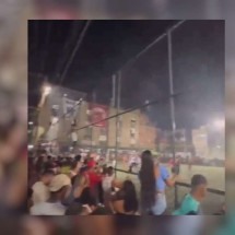 Polícia tenta identificar responsáveis por tiroteio em torneio de futebol - Reprodução/Redes sociais