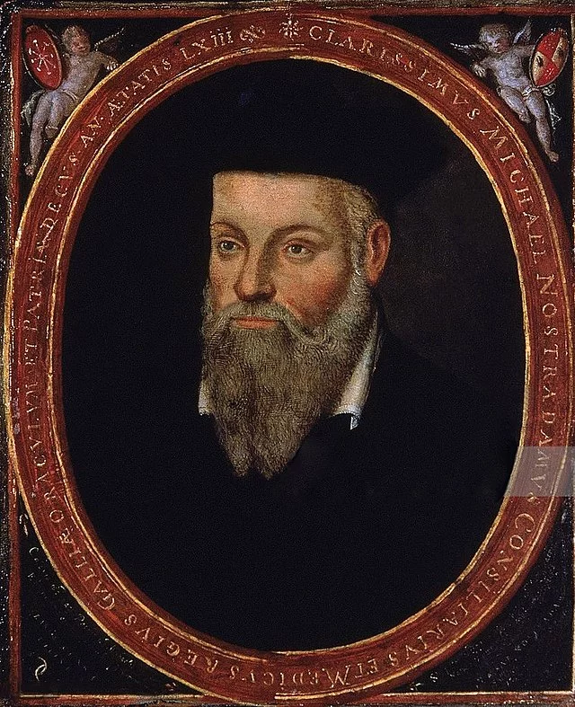 Previsões de Nostradamus para 2024 têm guerra, morte do Papa e mudança na Monarquia - César de Notre-Dame/Wikimedia Commons