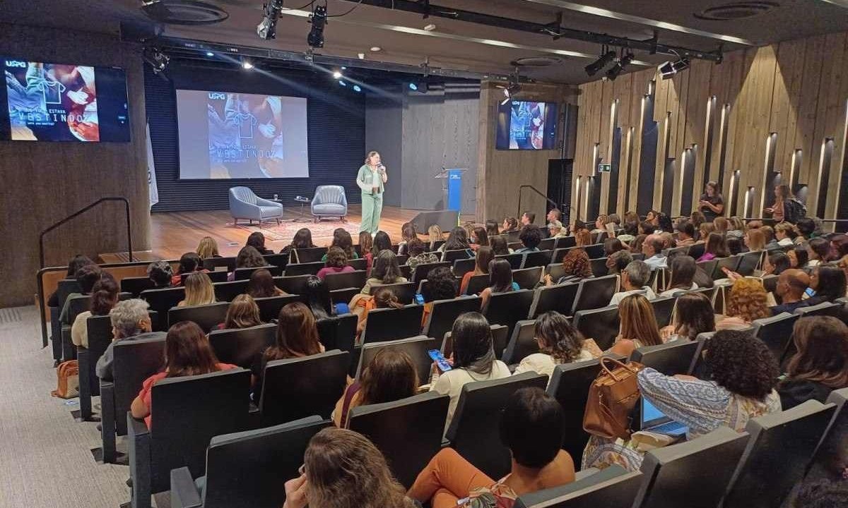 A exibição integrou hoje (14/05) a ação para capacitar, essencialmente, profissionais da educação no combate a violência sexual de crianças e adolescentes