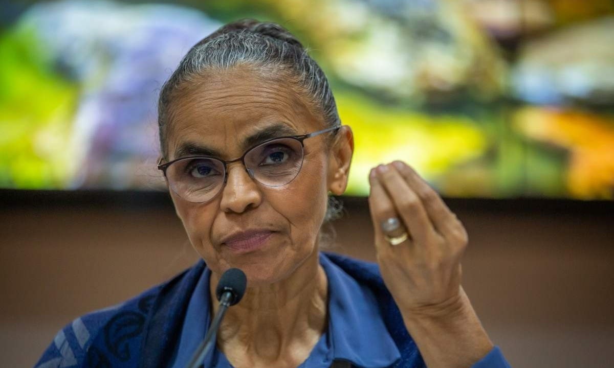 Ministra do Meio Ambiente, Marina Silva diz que não dá para considerar a Venezuela uma democracia -  (crédito: Diogo Zacarias/MMAMC)