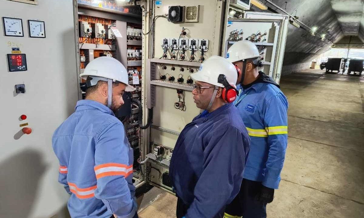 Copasa concentra esforços em Porto Alegre para restabelecer o fornecimento de água
 -  (crédito: Divulgação/Copasa)
