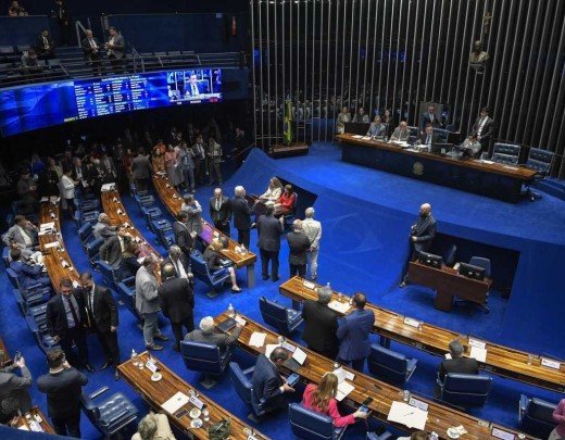 A matéria foi aprovada em caráter terminativo — quando não precisa passar pelo Plenário do Senado — por 17 x 3 -  (crédito: Jonas Pereira/Agência Senado)