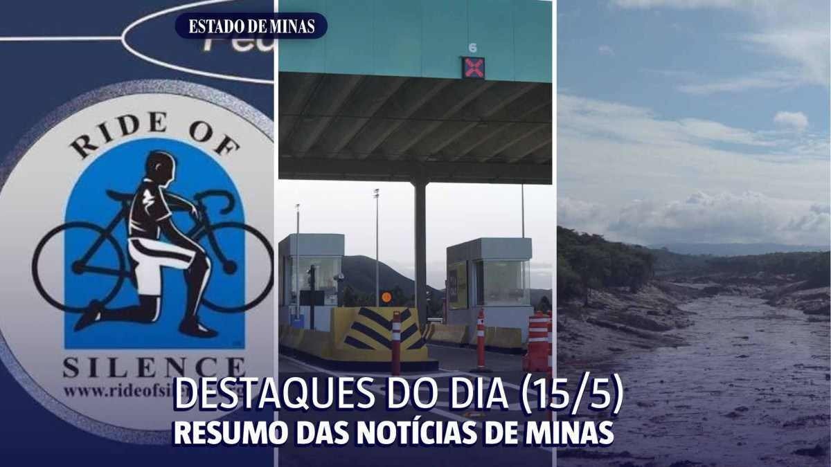 Resumo das notícias de Minas Gerais desta quarta-feira (15/5) -  (crédito: Arte sobre fotos de Reprodução, Juarez Rodrigues/EM/D.A Press e Alexandre Guzanshe/EM/D.A Press)