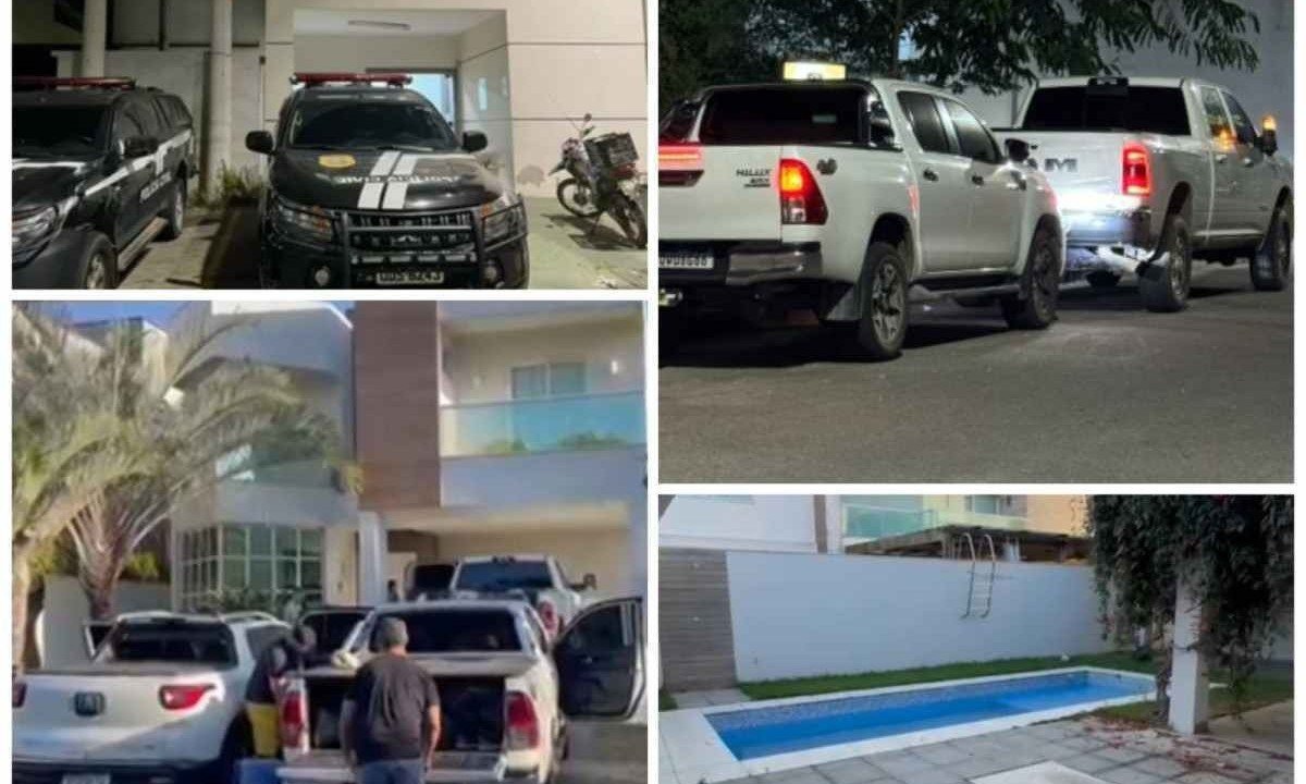 Casal levava vida de luxo, com carros, viagens e celular de ouro -  (crédito: PCMG/Divulgação)