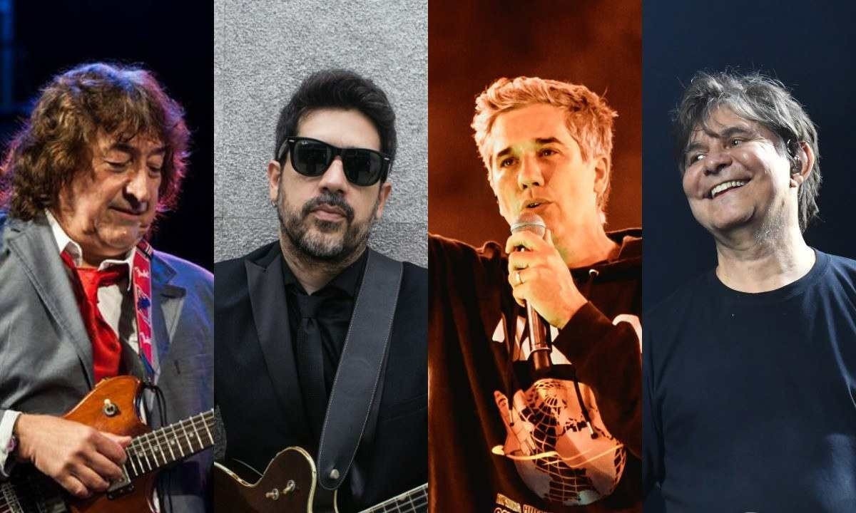 Grandes nomes da música popular brasileira se unem em prol das vítimas do Rio Grande do Sul -  (crédito: Vitor Maciel, Diego Ruahn, Harley Castro, Alexandre Guzanshe/EM/DA Press)