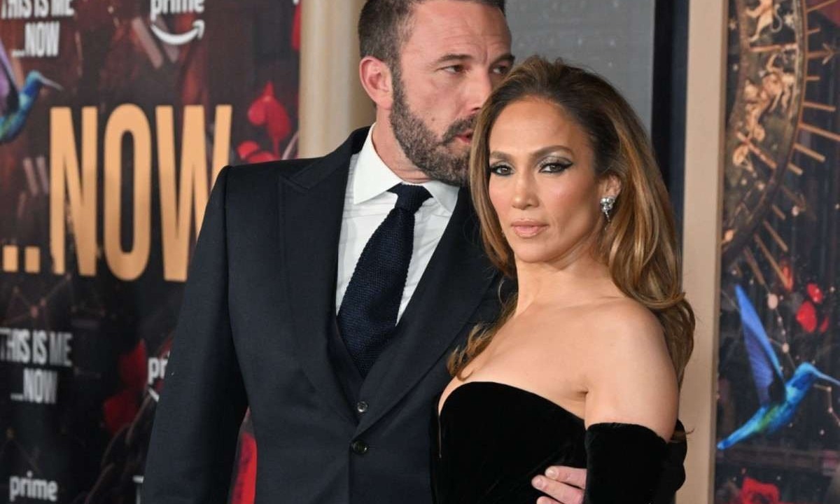 Ben Affleck e Jennifer Lopez -  (crédito: Robyn BECK / AFP)