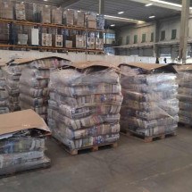 Belo Horizonte doa mil cestas básicas para atingidos pelas enchentes no RS - Jair Amaral / EM. / D.A Press