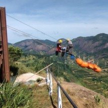 Inauguração da maior tirolesa do Brasil é adiada para julho