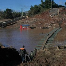 Correios suspendem doações de roupas para o Rio Grande do Sul  - NELSON ALMEIDA / AFP