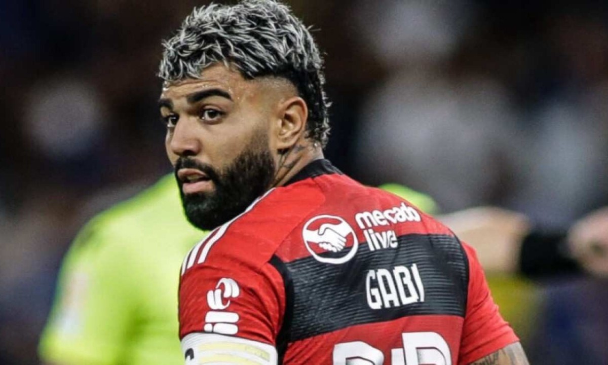 Gabigol não vai mais vestir a camisa 10 do Flamengo
 -  (crédito: Gilvan de Souza / CRF)