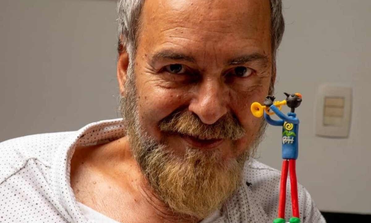 
Dono de dois prêmios Jabuti, Marcelo Xavier diz que a principal lição da arte "é a liberdade" -  (crédito: Acervo pessoal)