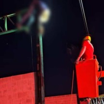 Trabalhador de 21 anos morre eletrocutado ao soldar estrutura em Minas - Corpo de Bombeiros