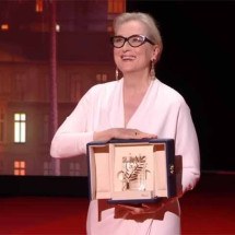 Meryl Streep é homenageada com prêmio honorário no Festival de Cannes -  Reprodução do Youtube Canal France TV