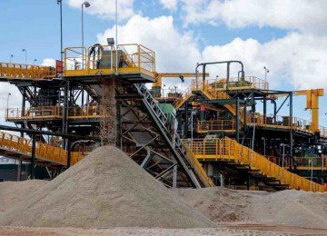 Unidade da Sigma Lithium, na região do Vale do Jequitinhonha, produz concentrado de espodumênio
 -  (crédito: Sigma/divulgação – 2/6/23)