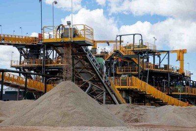 Unidade da Sigma Lithium, na região do Vale do Jequitinhonha, produz concentrado de espodumênio
 -  (crédito: Sigma/divulgação – 2/6/23)