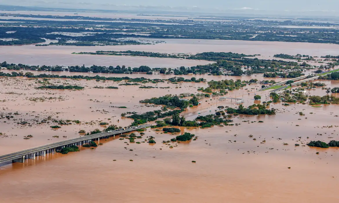 Rio Grande do Sul tem 82 trechos de estradas liberados -  (crédito: EBC)