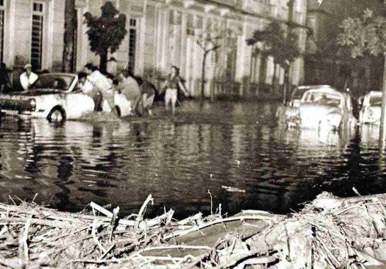 Quando Belo Horizonte ficou embaixo d'água