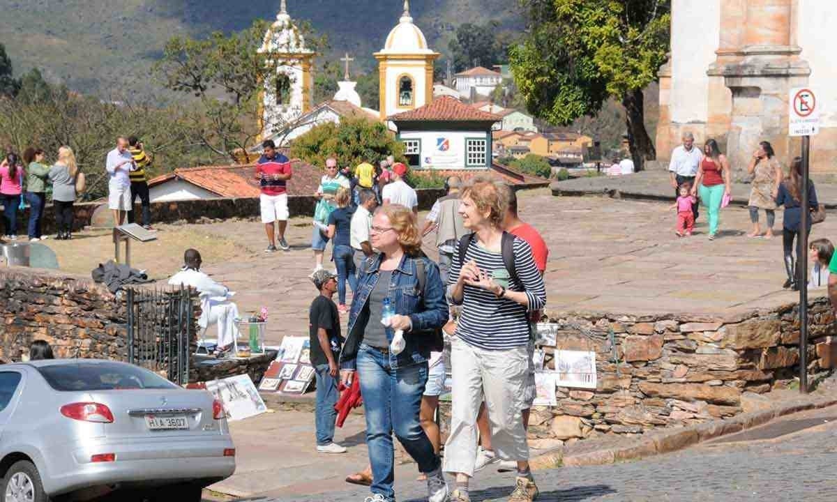 O país deverá encerrar 2024 recebendo pouco mais de 6 milhões de visitantes do exterior -  (crédito: Beto Novaes/em/d.a press)