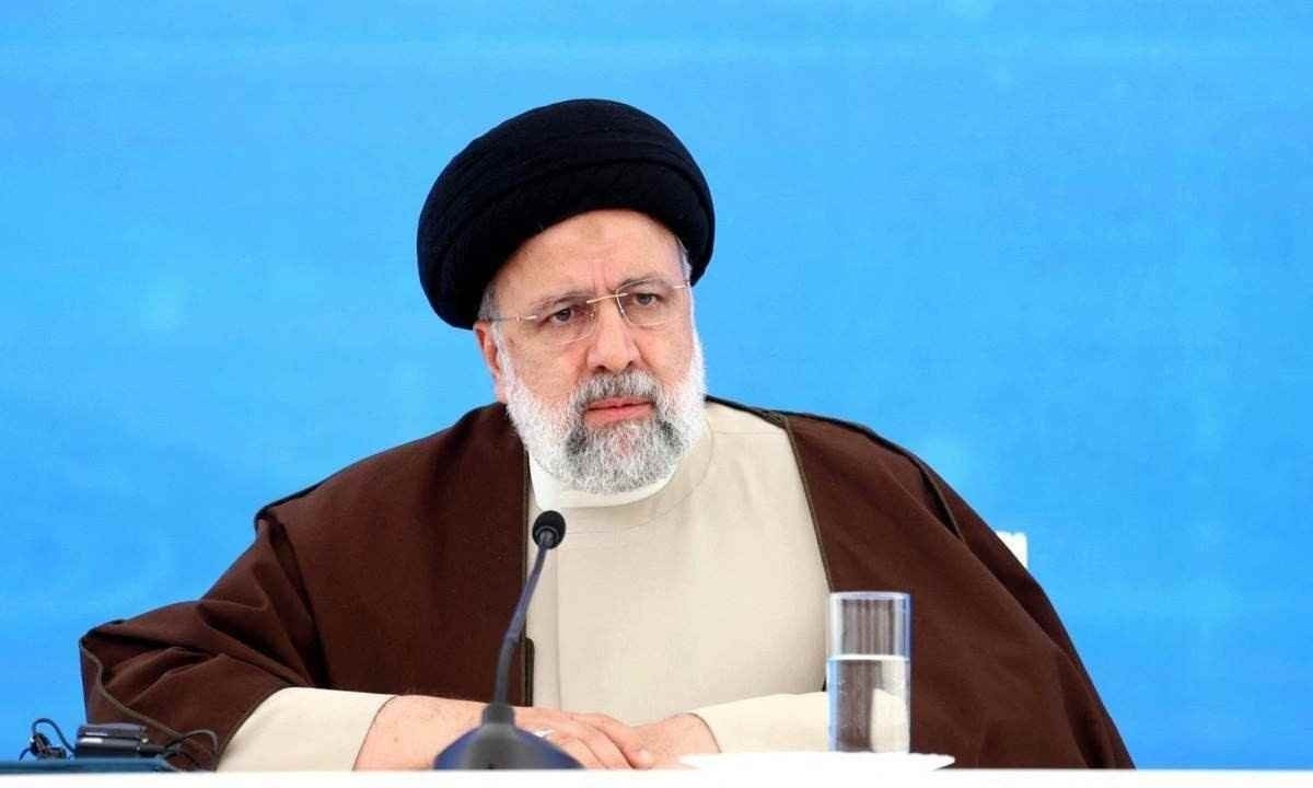 Raisi foi responsável por agravar a instabilidade política e econômica do país desde a sua eleição em 2021 -  (crédito: Iranian Presidency / AFP)