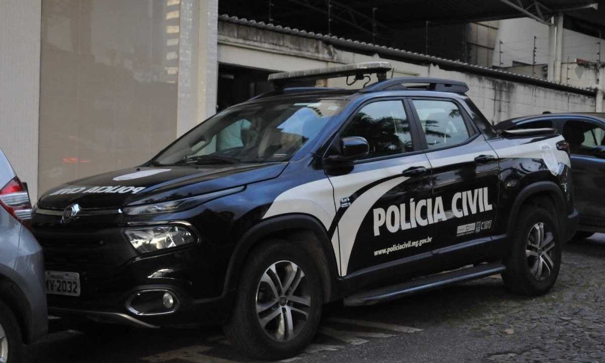 Um dos suspeitos do assassinato de homem de 25 anos em Sobrália foi preso nos Estados Unidos nesta sexta-feira (17/5) em ação conjunta da PCMG com o Serviço de Imigração e Controle de Aduanas dos Estados Unidos -  (crédito: Gladyston Rodrigues /EM / DA. Press)