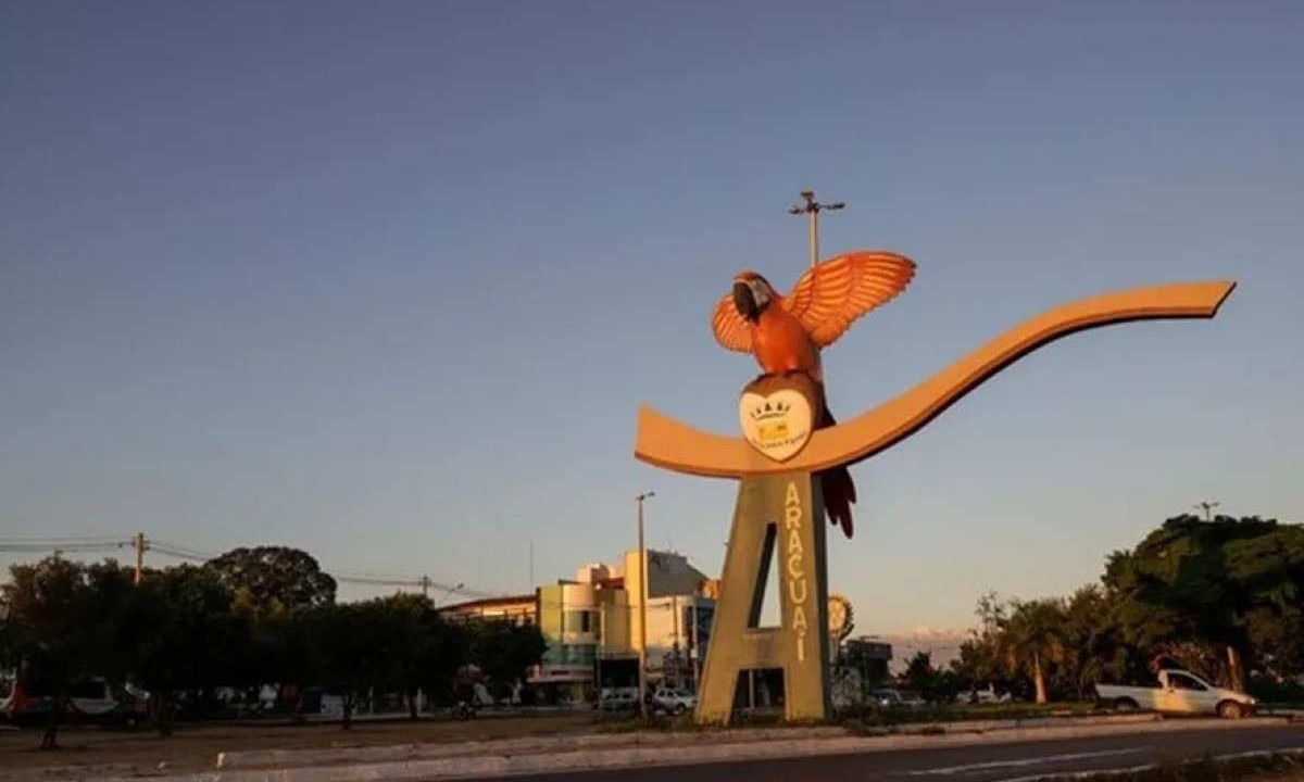 Cidade mineira é a mais quente do Brasil -  (crédito: PREFEITURA DE ARAÇUAI)