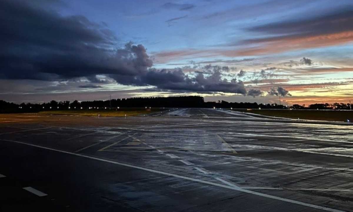 O Aeroporto Brigadeiro Antônio Cabral, localizado em Divinópolis -  (crédito: Prefeitura de Divinópolis/Divulgação)