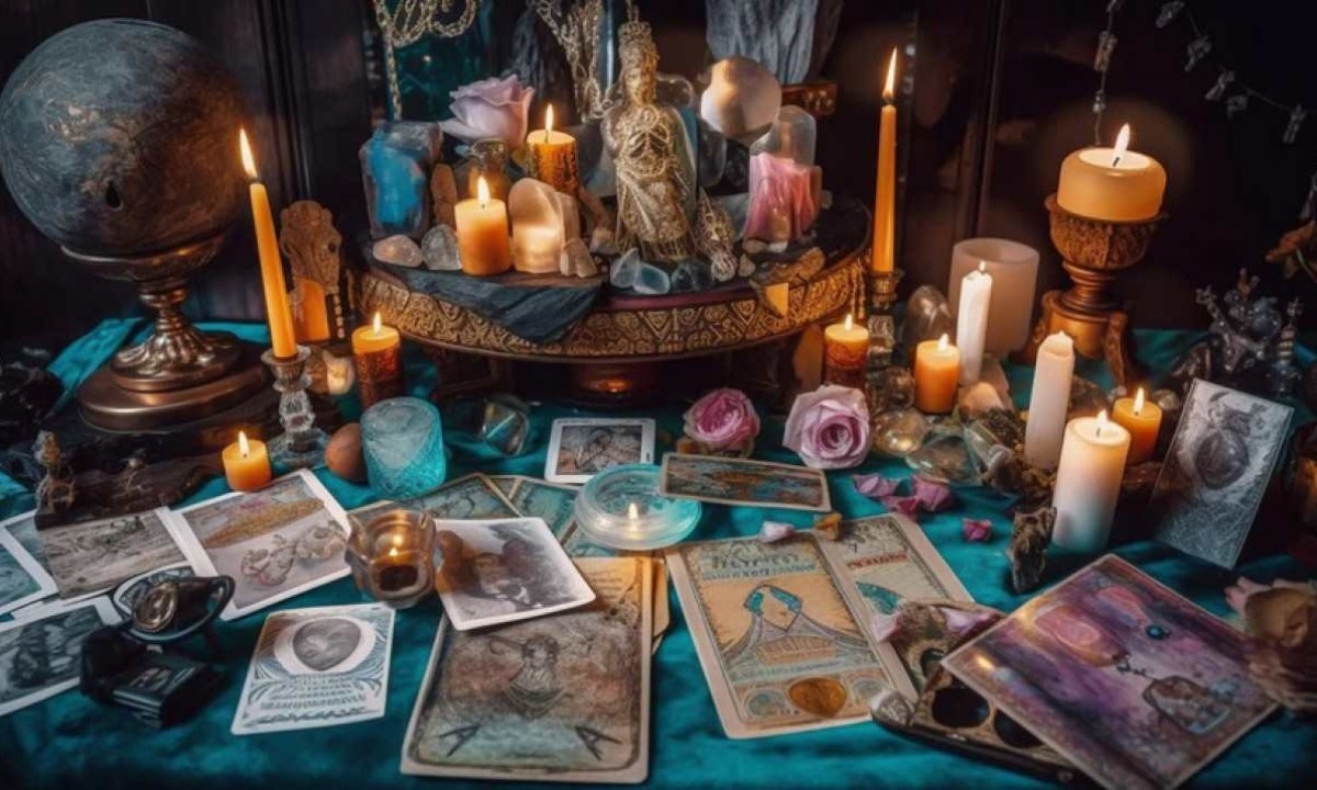 Tarot contém 78 cartas, sendo 22 arcanos maiores, representando uma etapa significativa da jornada da vida, e 56 arcanos menores, que detalham os desafios e as influências do dia a dia -  (crédito: Freepik)