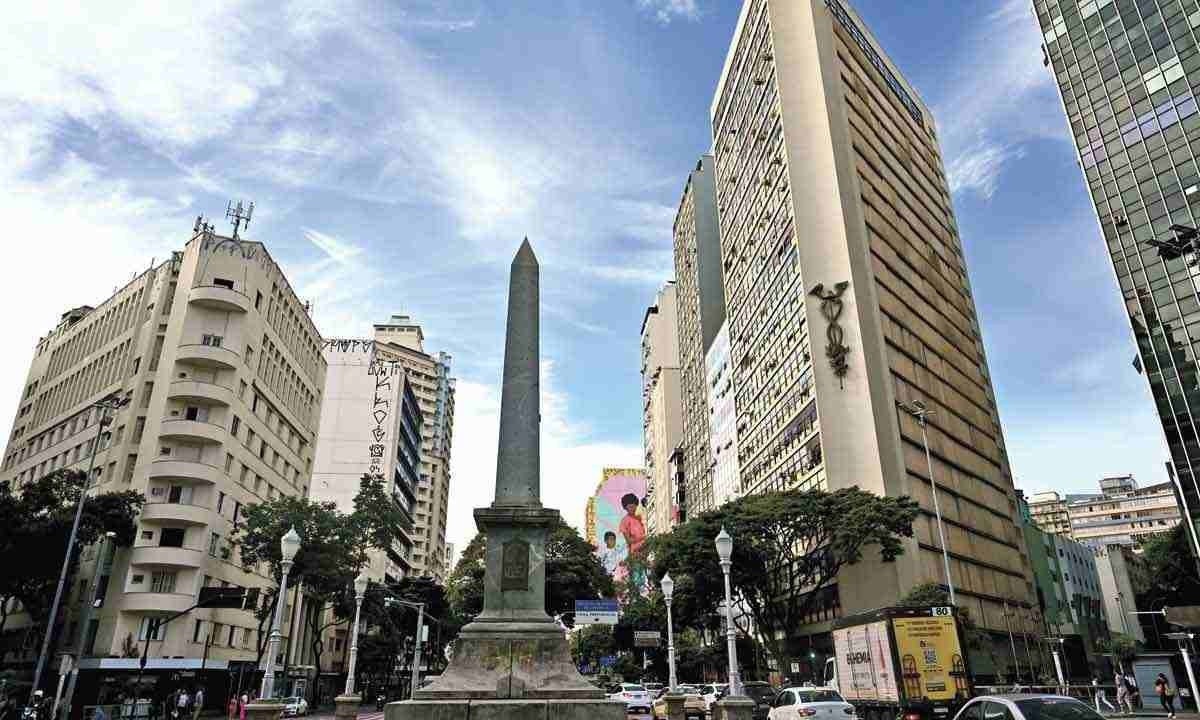 Vista da Praça Sete, alvo do Projeto de Lei: vereadores afirmam que a proposta busca 