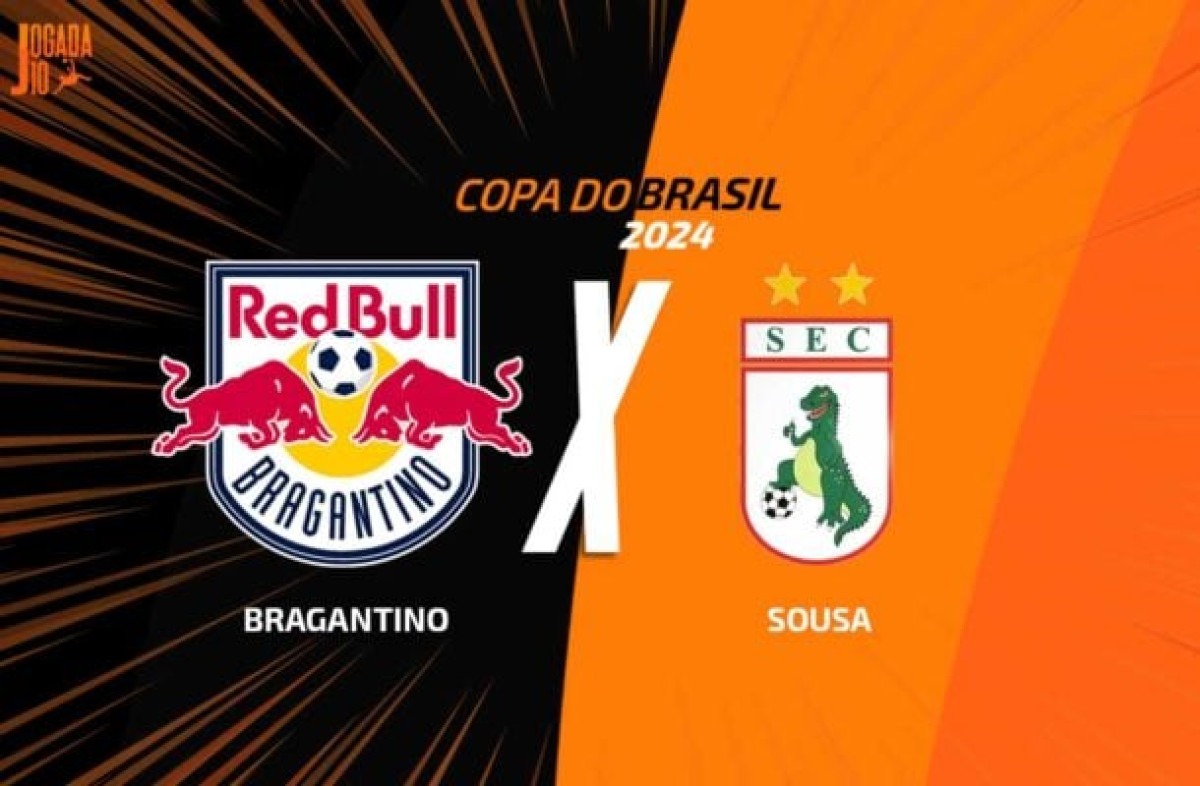 Bragantino x Sousa, AO VIVO, com a Voz do Esporte, às 18h
