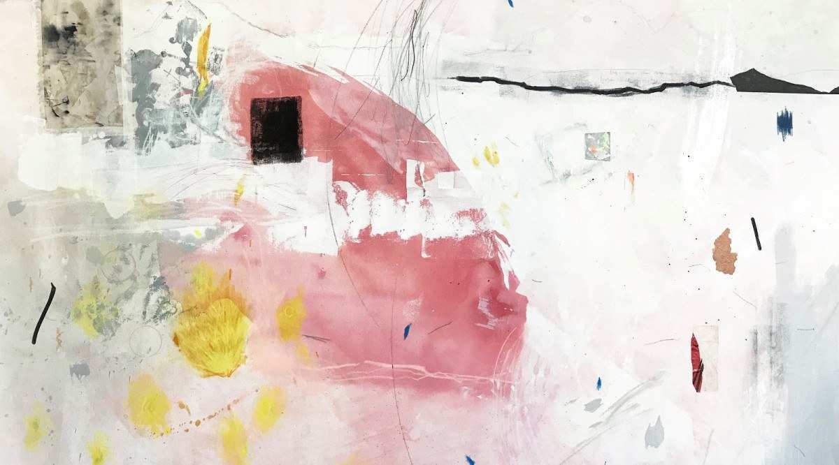 Detalhe de "A primeira palavra do corpo", obra de Juliana Gontijo