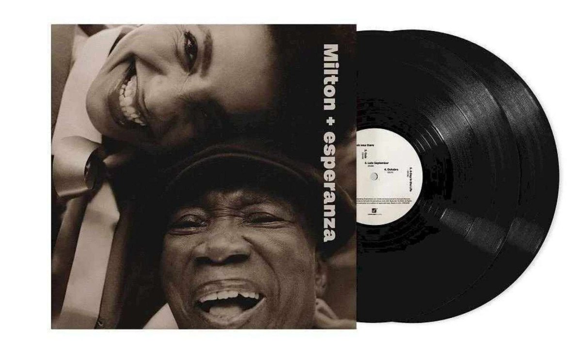 Álbum de Milton Nascimento e Esperanza Spalding ganha edição em vinil duplo -  (crédito: Foto: Universal Music / Concord Music Group)
