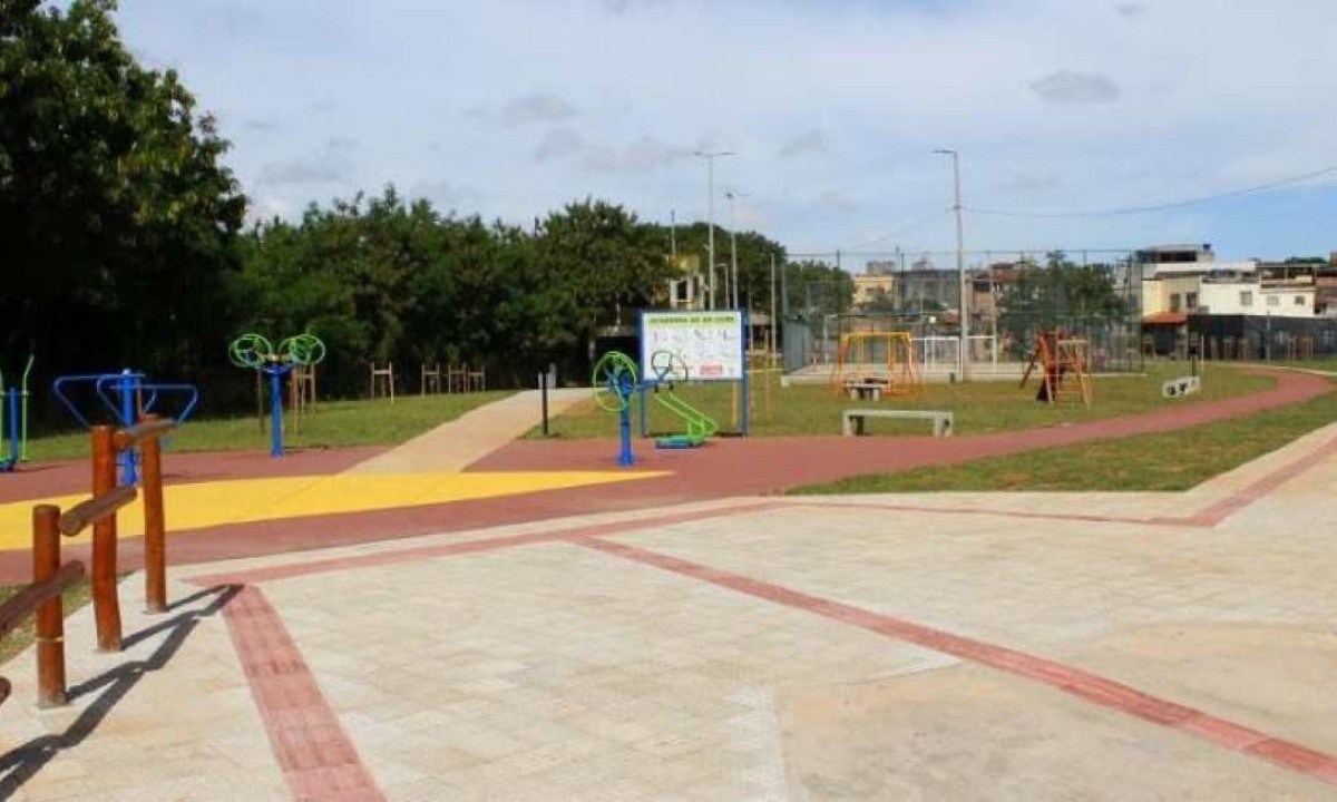 PBH entrega novo parque na região Leste com espaços de convivência e esportes
 -  (crédito: Rogério França/PBH)
