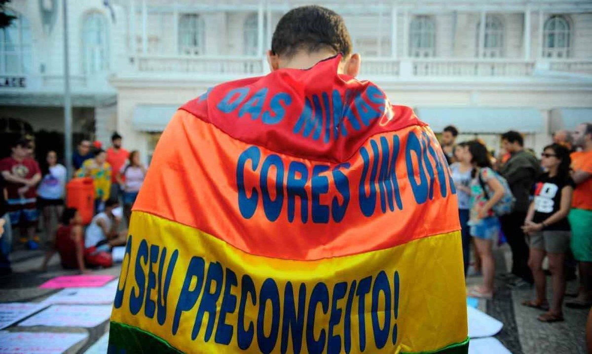 Com média de 1,5 por dia, registros de violência contra homossexuais e transgênero bateram recorde no ano passado no estado -  (crédito: Tânia Rego/Agência Brasil -14/9/14)