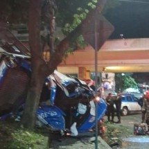 Quatro pessoas morrem em perseguição policial no Jardim Botânico, no Rio - Reprodução/Redes sociais