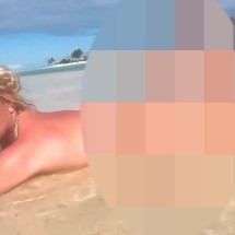 Britney Spears posta vídeo completamente nua em praia; assista - Reprodução/Instagram