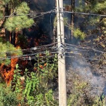 Minas em chamas: incêndios em vegetação crescem 77% em um mês  - CBMMG/Divulgação