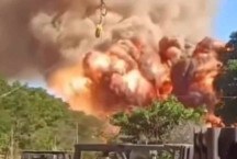 Vídeo: veja o momento em que caminhão-tanque explode na Grande BH