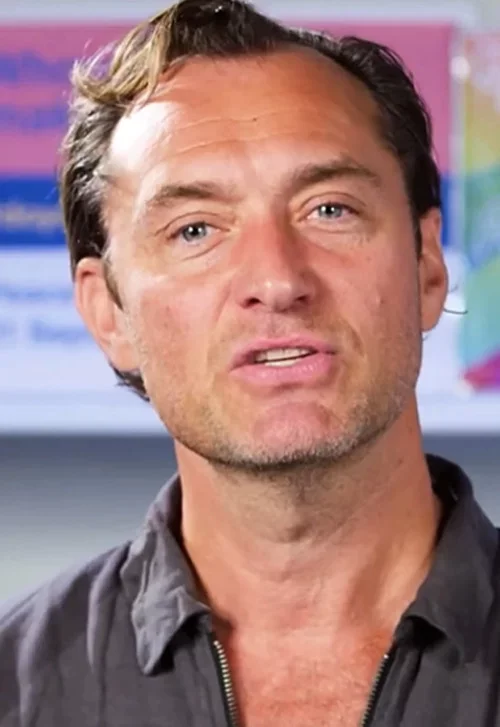 Jude Law se emociona ao ver série da Netflix - Instagram