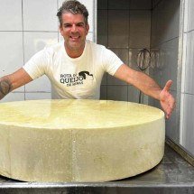 Mineiro faz o maior queijo da Mantiqueira: 130kg - Arquivo Pessoal