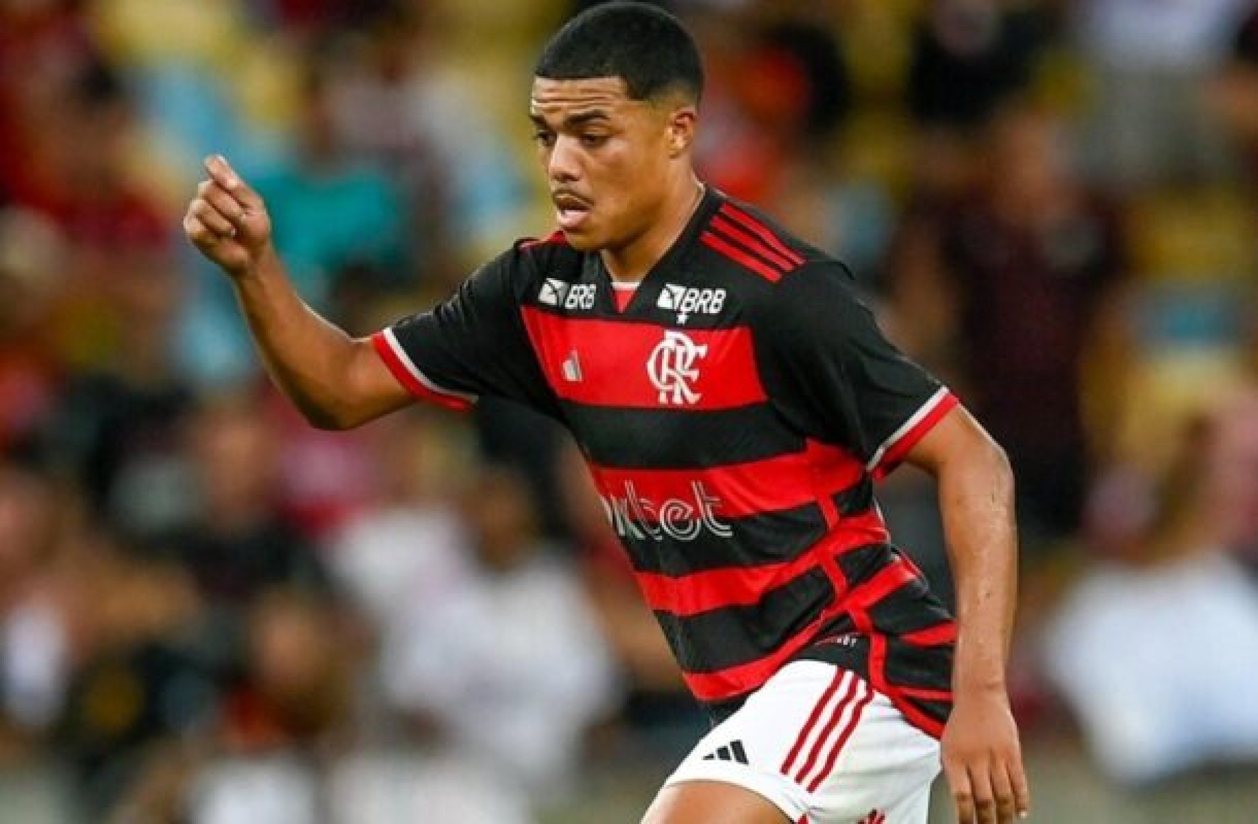 Igor Jesus comenta gol do Flamengo e revela conselho de Tite