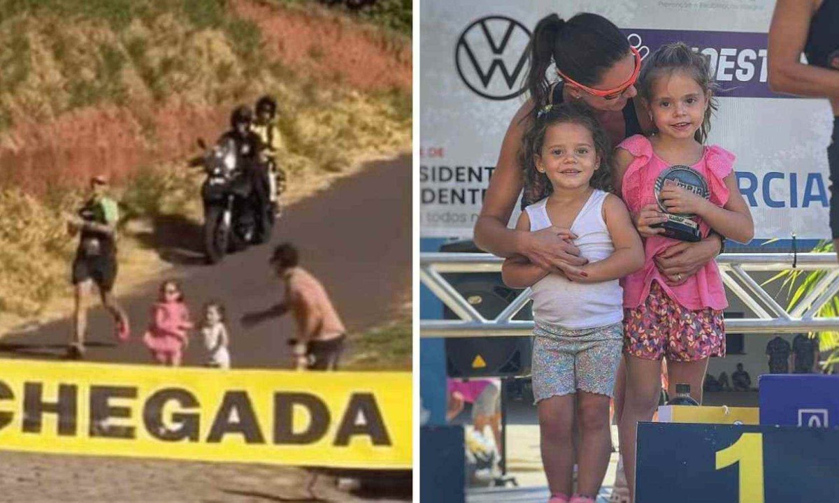 Mulher nega que marido boicotou vitória em corrida -  (crédito: Reporudção/ Instagram)